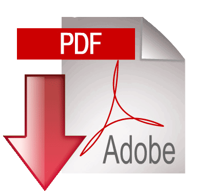 Adobe PDF Download Icon